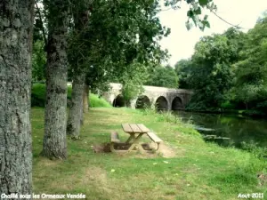 Chaillé - sous -les - Ormeaux - Chaille del puente después de la Yon