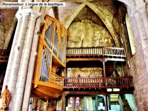 Het orgel van de basiliek (© Jean Espirat)