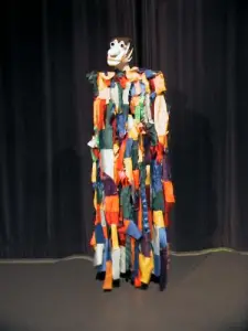 Monsieur Carnaval, marionnette géante