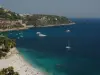 Der Cap Martin und der Strand des Golf-Blue-Roquebrune machen