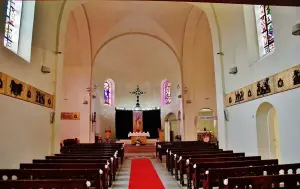 The interior of St. Peter's Church