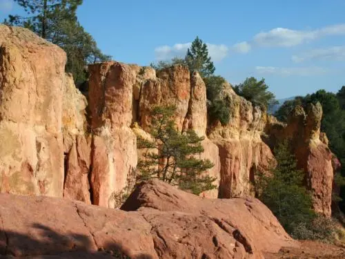 Roussillon - Paysage de Roussillon