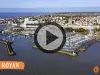 Royan vista desde el cielo