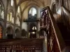 Interior of the church of Saint-Affrique