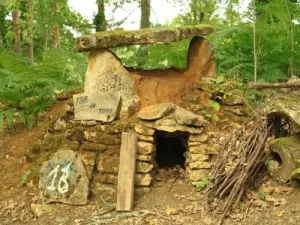 Cabanes du Breuil: ein Ofen