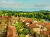 Abbaye et sa grande cour (© Pierre Jayet)