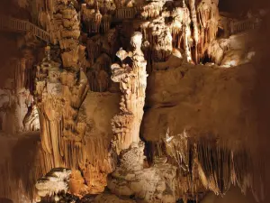 El interior de la cueva Demoiselles