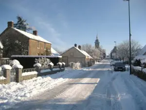 Saint-Bômer-les-Forges en hiver