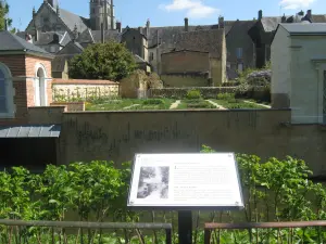 Facing the medieval garden - Saint-Calais