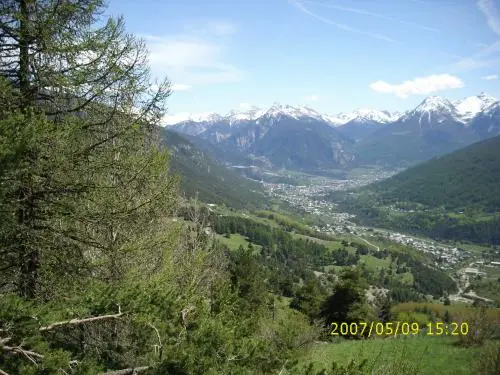 Bergpas van Granon - Natuurgebied in Saint-Chaffrey