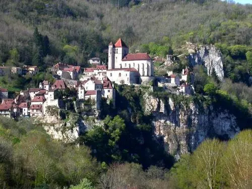 El pueblo de Saint-Cirq-Lapopie