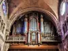 Interno della chiesa di San Martino - L'organo (© JE)