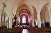 Saint-Donat-sur-l'Herbasse - El interior de la iglesia