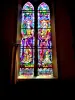 Stained glass window (© JE)