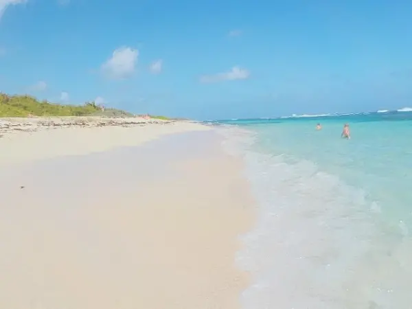 Strand van Salines - Recreatiegebied in Saint-François