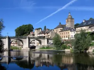 Stad van Saint-Geniez-d'Olt