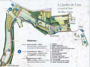 Karte Wassergarten