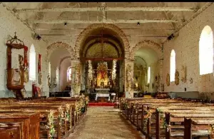 Koor van de kerk van de dertiende eeuw