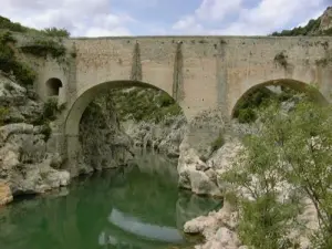 Devil's Bridge and its beach