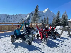 Mountain Kart l'hiver