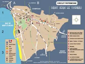 Mapa patrimonio Circuito Pueblo