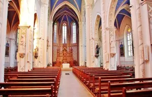 The interior of St. George's Church