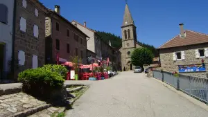 Village center of Saint-Martial