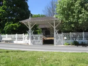 Entrance to the park Sourdon