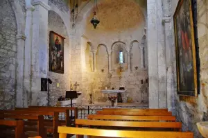 L'interno della chiesa Saint-Martin