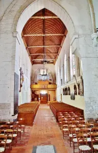 L'intérieur de l'église Saint-Nicolas