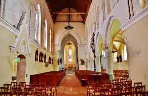 L'intérieur de l'église Saint-Nicolas