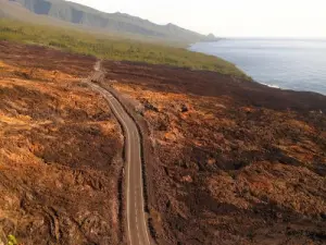 Route Lava - Ausbruch des Blaze (April 2007)