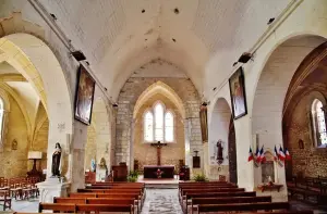 El interior de la iglesia de San Pedro