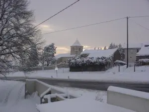 Nieve en Saint-Pierre-Lafeuille