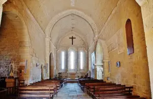 L'intérieur de l'église Saint-Sulpice