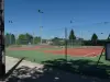 tennis courts