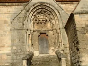 Porte de l'église de Saint-Vaast-lès-Mello