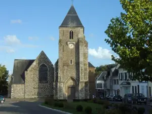 Die Kirche Saint-Valéry