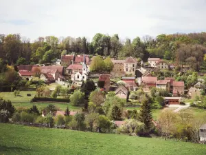 Vista Sainte-Colombe-en-Auxois