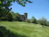 Sainte-Eulalie-de-Cernon - Vue du rempart nord