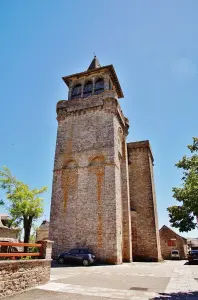 The church Sainte-Radegonde