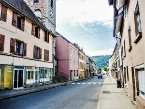 Rue de la République, zicht op het oostelijke uiteinde (© JE)