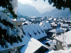 Samoëns e il suo villaggio