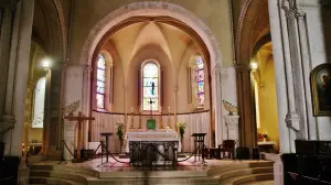 Interior of the church