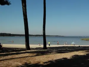 Le lac et ses nombreuses petites plages de sable