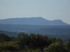 Landschap van Sanilhac-Sagriès