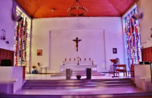 Interior of the church