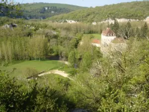 Het kasteel van Sauliac-sur-Célé