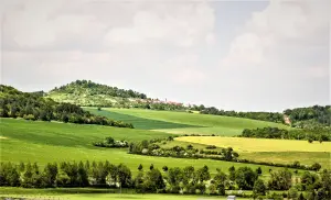 Saulx-le-Duc, seen from the Chaignay road (© J.E)