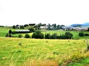 Hamlet Espinasse seen from the road Saulzet-le-Froid (© J.E)